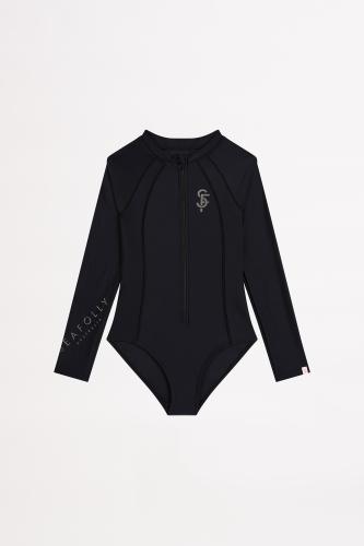 SEAFOLLY подростковый слитный  купальник с рукавом