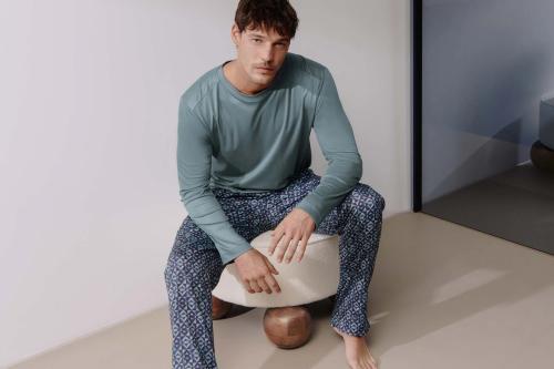 ZIMMERLI пижама мужская с длинным рукавом