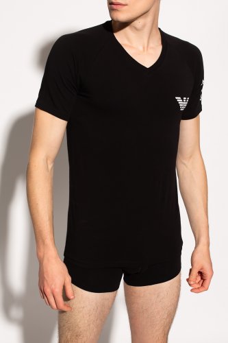EMPORIO ARMANI футболка мужская с v-образным вырезом