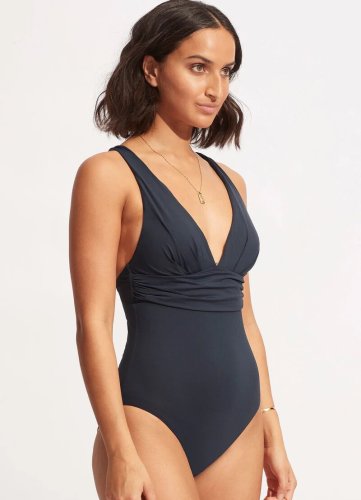 SEAFOLLY купальник слитный с треугольной чашкой