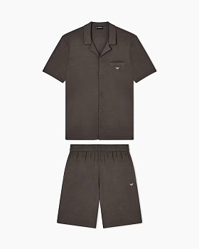 EMPORIO ARMANI костюм мужской домашний рубашка и шорты