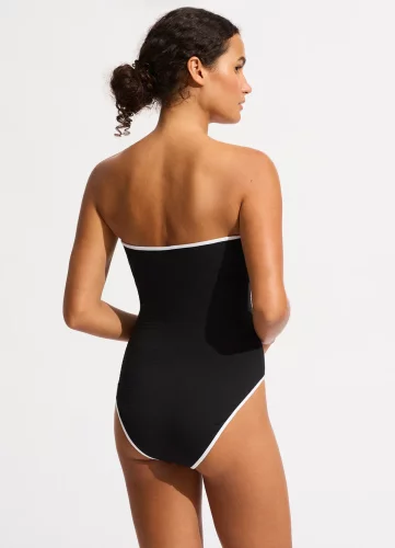 SEAFOLLY купальник слитный бандо без лямок