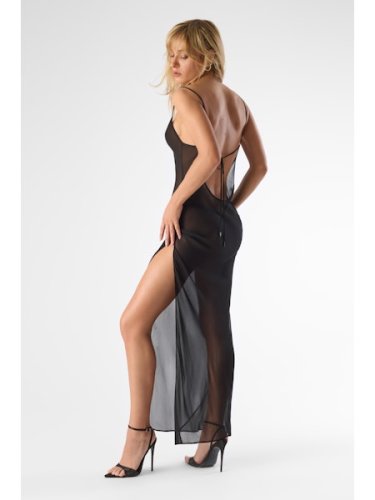 MAISON CLOSE платье туника с открытой спиной