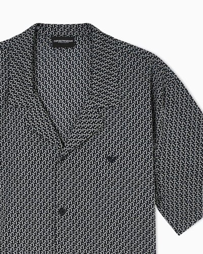 EMPORIO ARMANI костюм мужской рубашка и шорты
