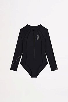 SEAFOLLY подростковый слитный  купальник с рукавом