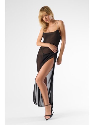 MAISON CLOSE платье туника с открытой спиной