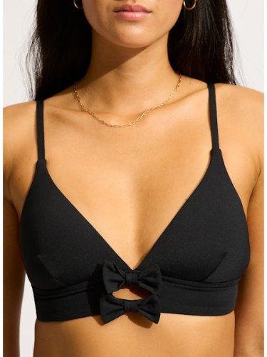 SEAFOLLY купальник раздельный с треугольной чашкой с бантами