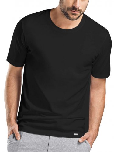 HANRO футболка мужская с круглым вырезом