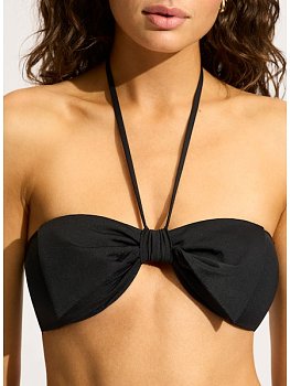 SEAFOLLY купальник раздельный  с чашкой бандо с бантом