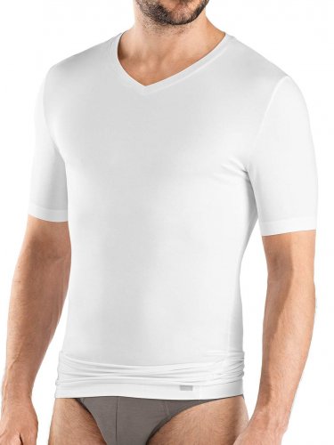 HANRO  мужская футболка с V-образным вырезом