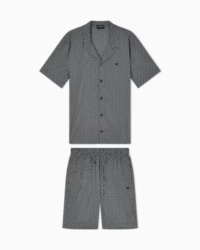 EMPORIO ARMANI костюм мужской рубашка и шорты