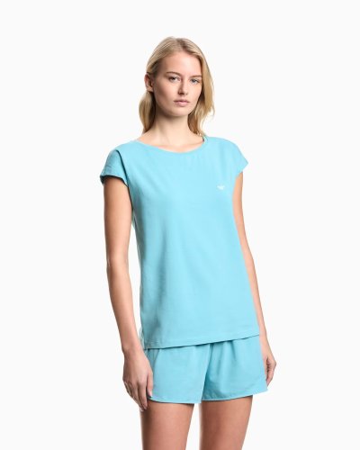EMPORIO ARMANI костюм женский домашний футболка с шортами