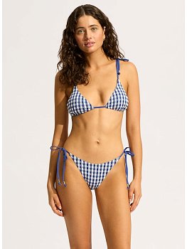 SEAFOLLY купальник раздельный с треугольной чашкой плавки на завязках