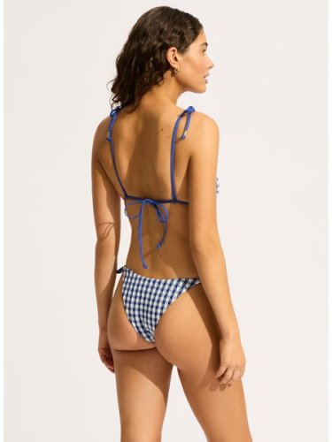 SEAFOLLY купальник раздельный с треугольной чашкой плавки на завязках