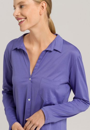 HANRO женский халат-рубашка на пуговицах